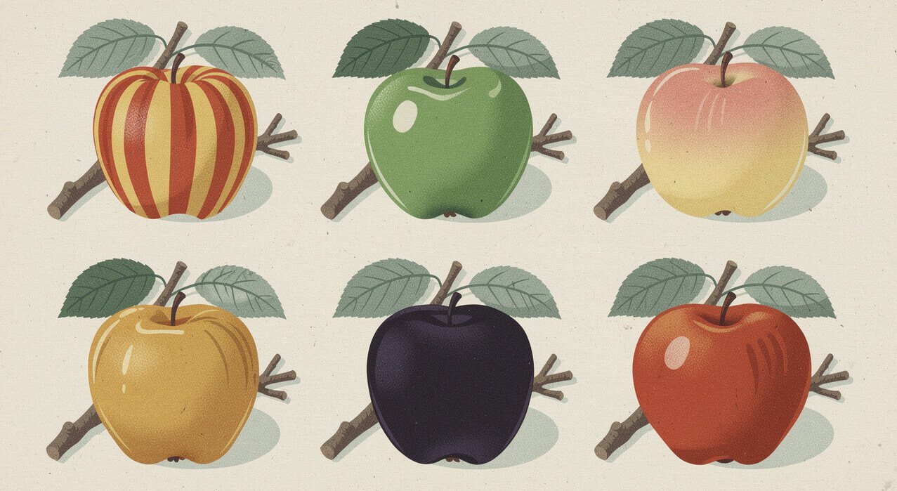 Apple varieties grown at Apple Hill, from Gala to Arkansas Black