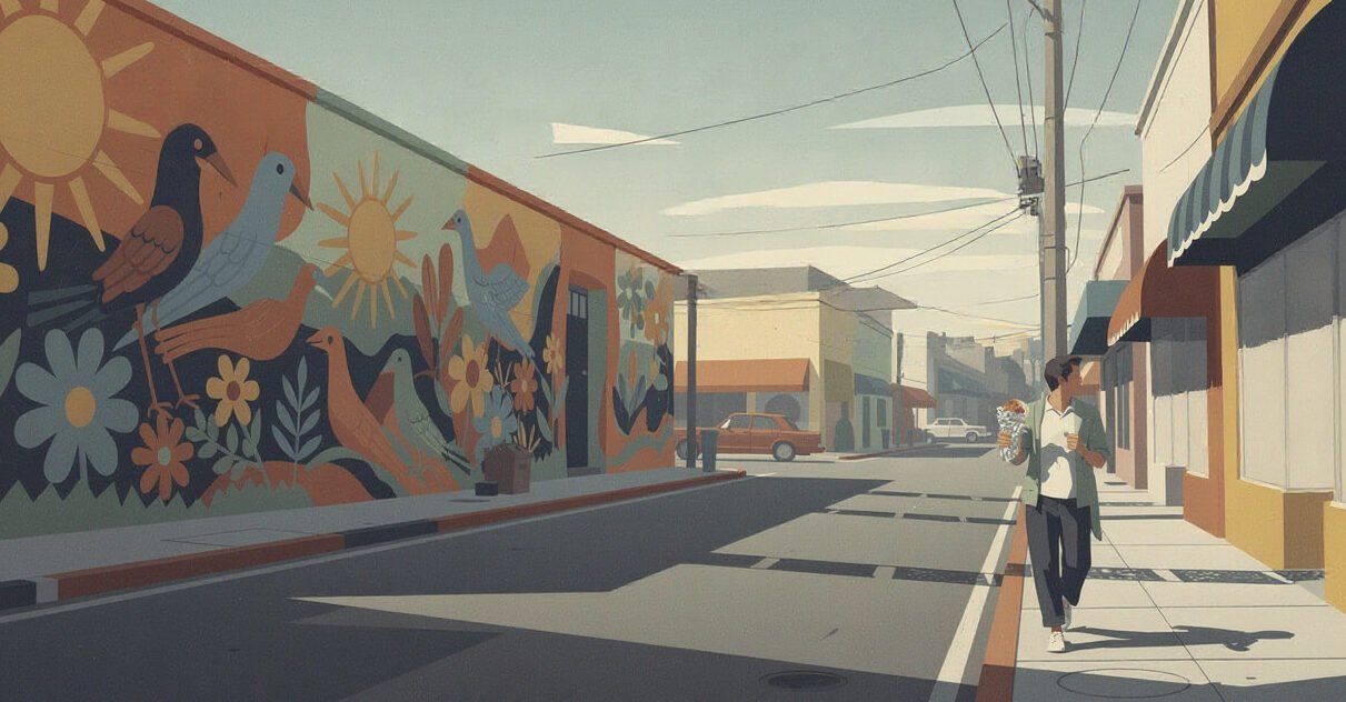 Murals on 24th Street in the Mission District