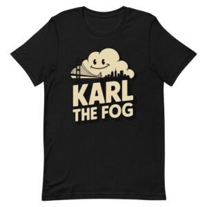 Karl the Fog San Francisco T-Shirt | SF Pride Tee — front view