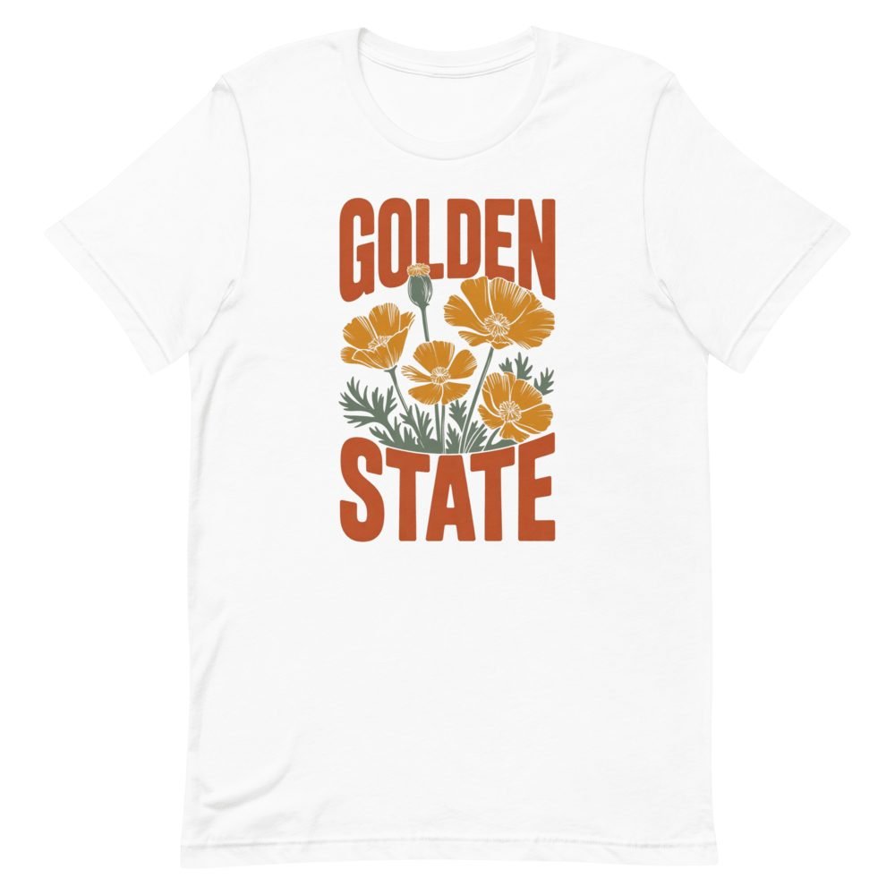 California Golden State Poppy T-Shirt